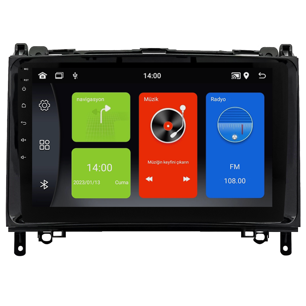 Mercedes A Serisi W169 Android Multimedya Sistemi (2006-2009)