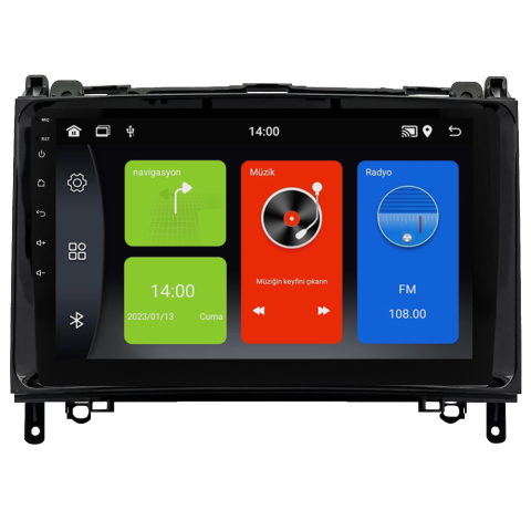Mercedes A Serisi W169 Android Multimedya Sistemi (2006-2009)