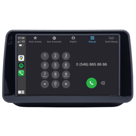 Peugeot Bipper Android Multimedya Sistemi (2009-2019) CRV4102XP