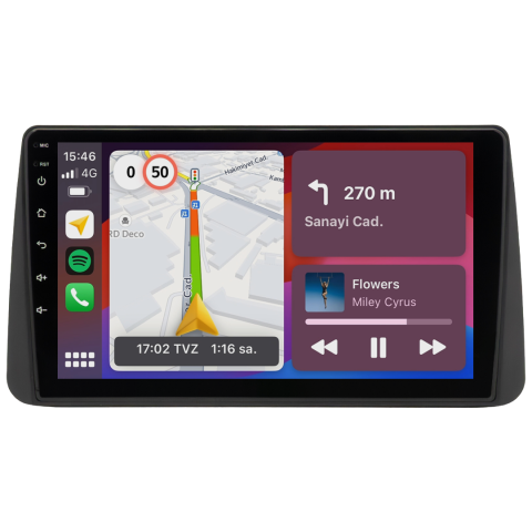 Fiat Egea Cross Android Multimedya Sistemi (2015-2023) CRV4106XP