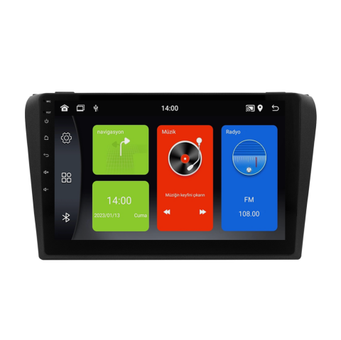 Mazda 3 Android Multimedya Sistemi (2004-2009)