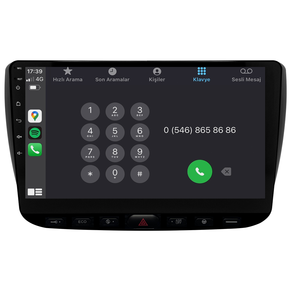 Fiat Punto Urban Android Multimedya Sistemi (2012-2018) CRV-4105X