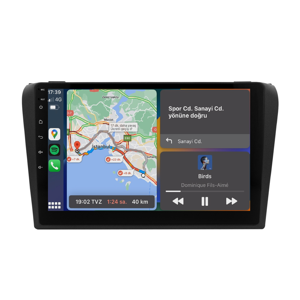 Mazda 3 Android Multimedya Sistemi (2004-2009)