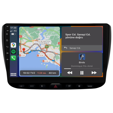 Fiat Punto Urban Android Multimedya Sistemi (2012-2018) CRV-4105XDA