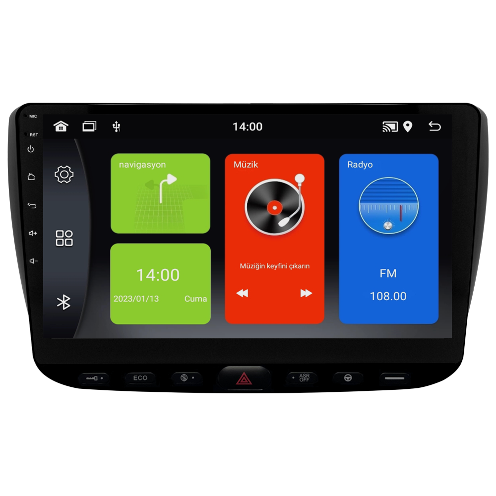 Fiat Punto Urban Android Multimedya Sistemi (2012-2018) CRV-4105XDA