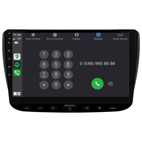 Fiat Punto Urban Android Multimedya Sistemi (2012-2018) CRV4105XP