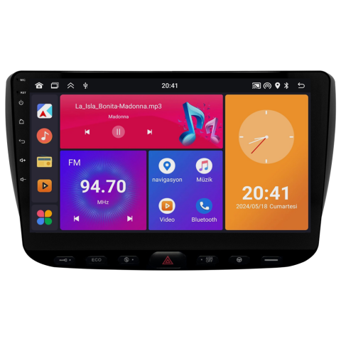 Fiat Punto Urban Android Multimedya Sistemi (2012-2018) CRV4105XP