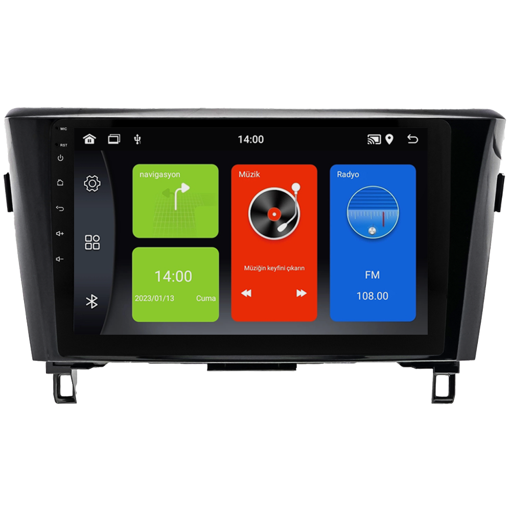 Nissan Qashqai Android Multimedya Sistemi (2014-2020)