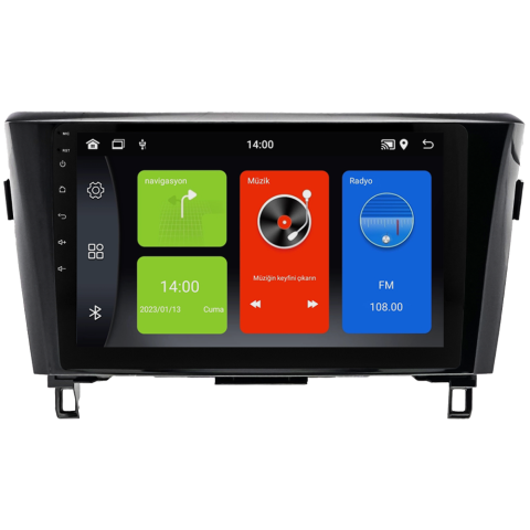 Nissan Qashqai Android Multimedya Sistemi (2014-2020)