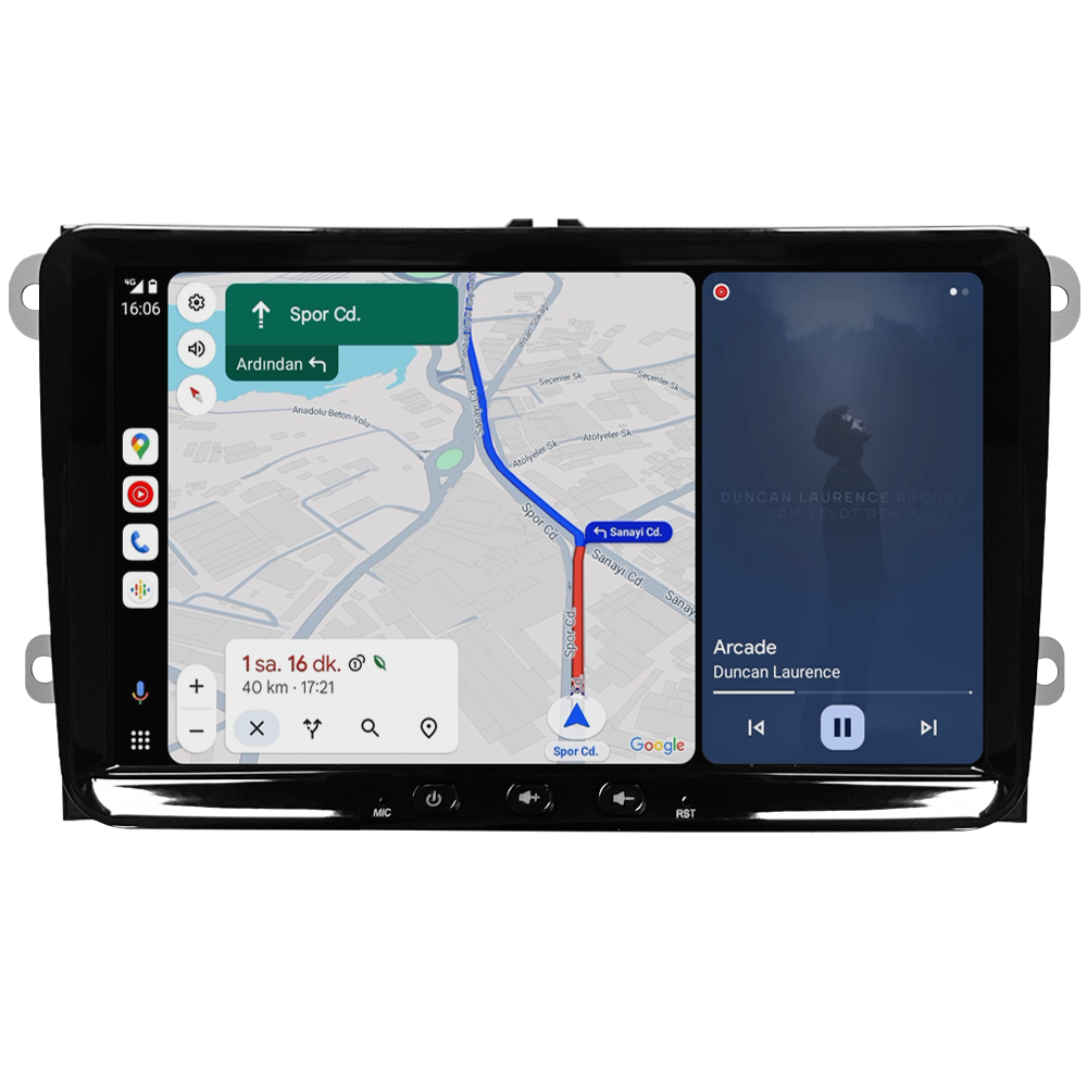 Volkswagen Scirocco Android Multimedya Sistemi (2009-2019) CRV-4580SDA