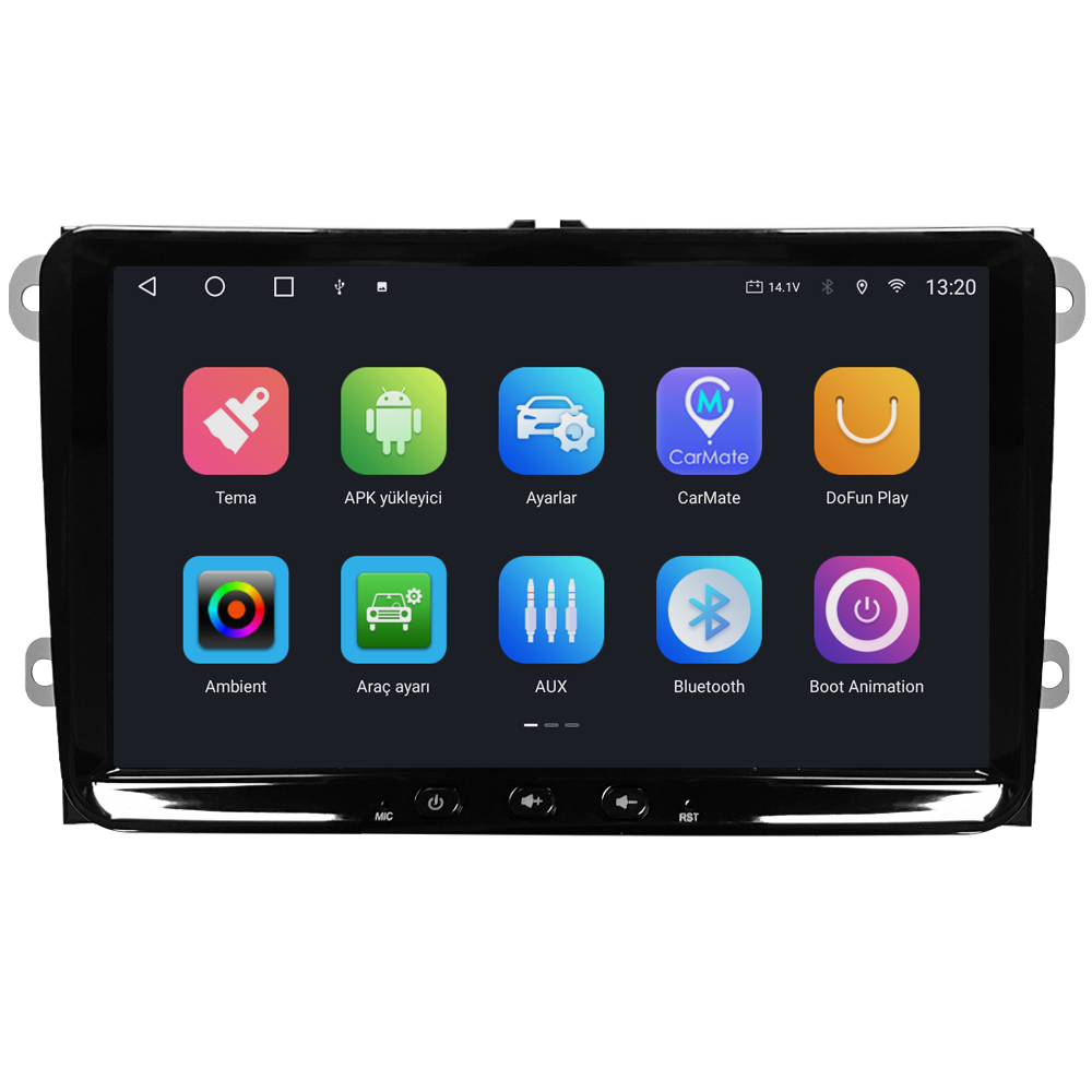 Volkswagen Caravelle Android Multimedya Sistemi (2010-2019) CRV-4580SDA
