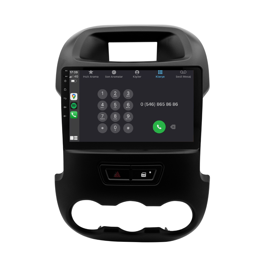 Ford Ranger Android Multimedya Sistemi (2012-2015) CRV4120XP