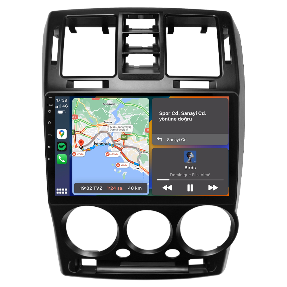 Hyundai Getz Android Multimedya Sistemi (2004-2006) CRV4753XR