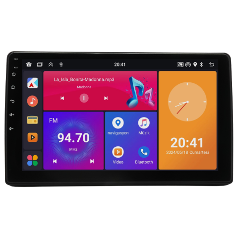 Ford Transit Android Multimedya Sistemi (2019-2024) CRV4127XP