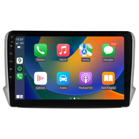 Peugeot 208 Android Multimedya Sistemi (2013-2021)