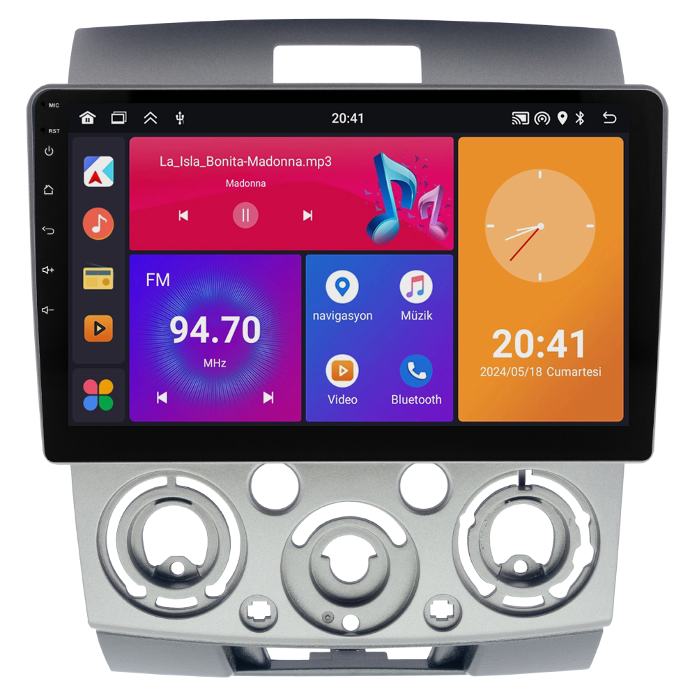 Ford Ranger Android Multimedya Sistemi (2009-2011) CRV4128XP