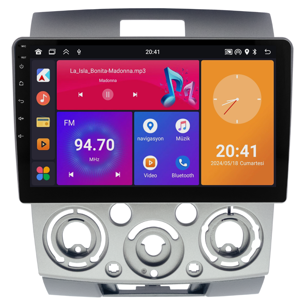 Ford Ranger Android Multimedya Sistemi (2009-2011) CRV4128XP