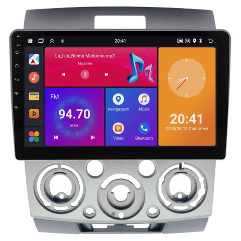 Ford Ranger Android Multimedya Sistemi (2009-2011) CRV4128XP
