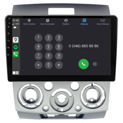 Ford Ranger Android Multimedya Sistemi (2009-2011) CRV4128XP