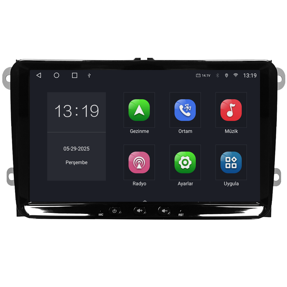 Volkswagen Jetta Android Multimedya Sistemi (2006-2018) CRV-4580SDA