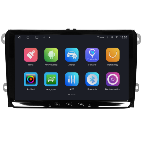 Volkswagen Jetta Android Multimedya Sistemi (2006-2018) CRV-4580SDA