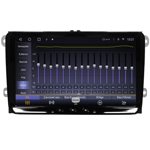 Volkswagen Jetta Android Multimedya Sistemi (2006-2018) CRV-4580SDA