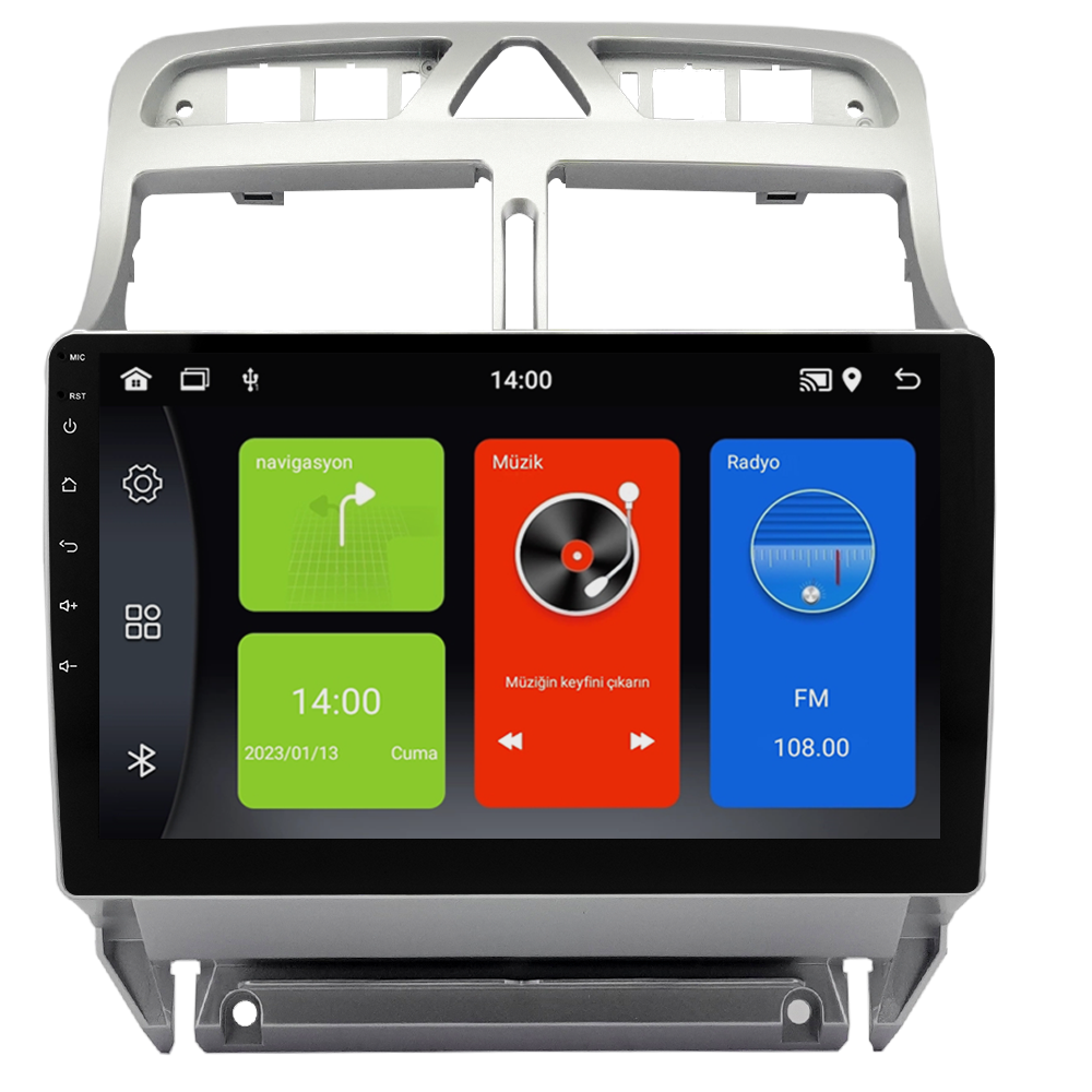 Peugeot 307 Android Multimedya Sistemi (2001-2008)