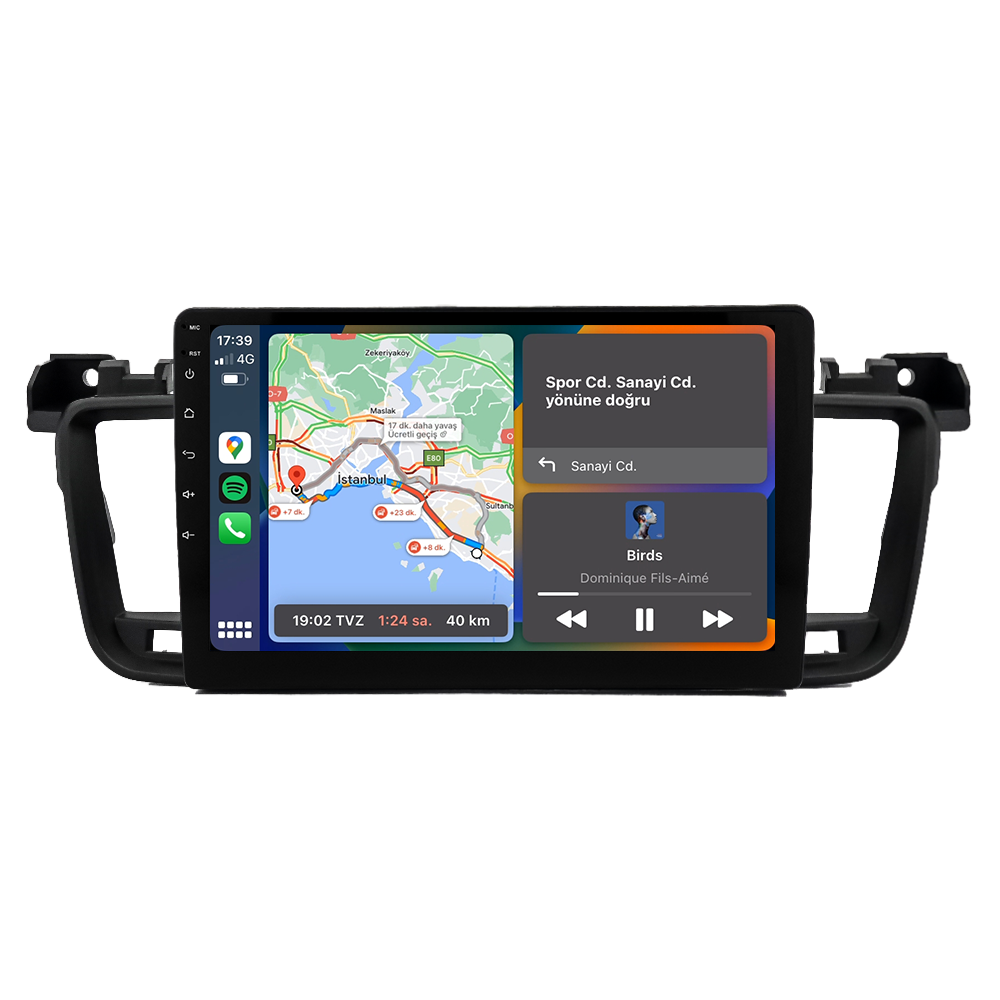 Peugeot 508 Android Multimedya Sistemi (2011-2018)