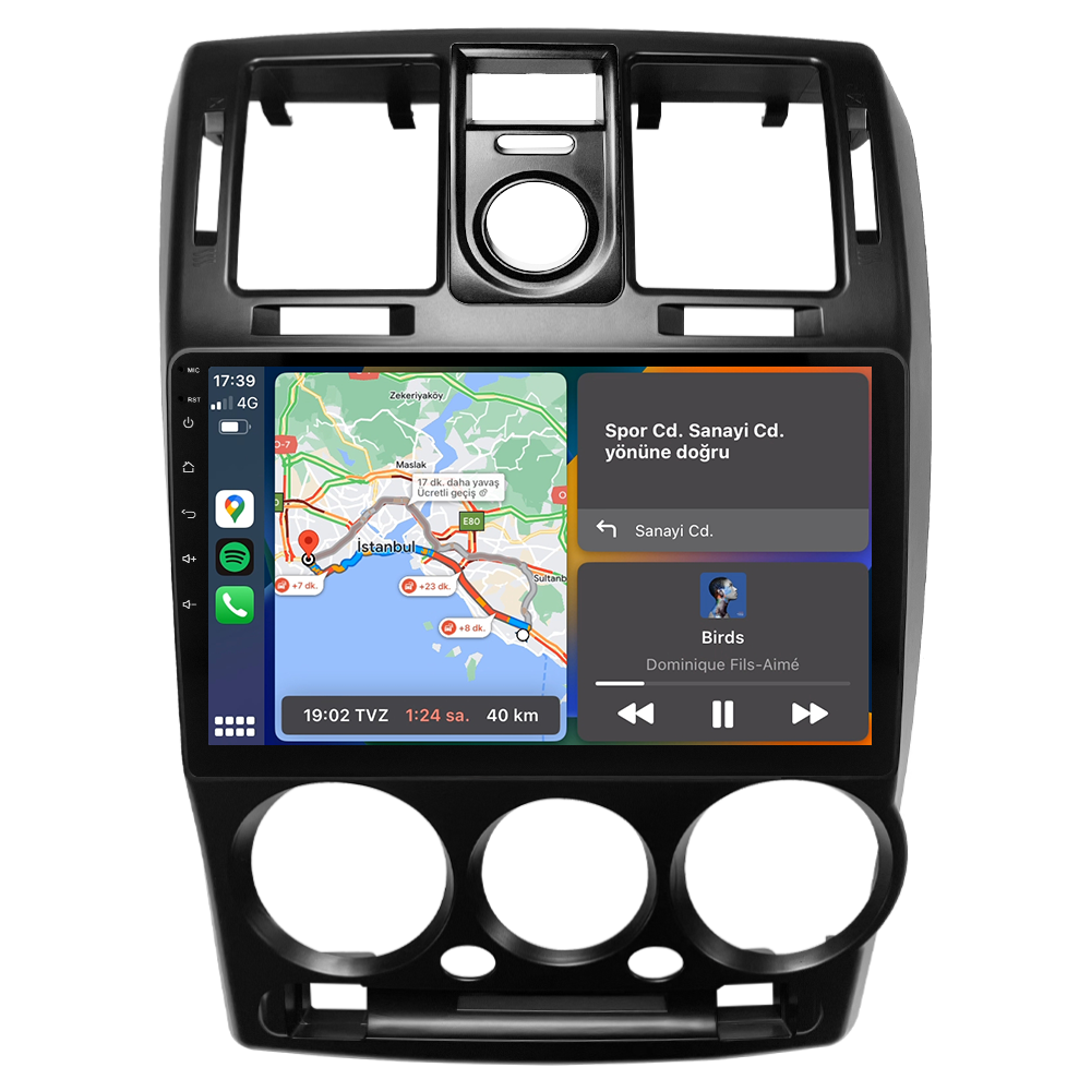 Hyundai Getz Android Multimedya Sistemi (2004-2011) CRV4761XR