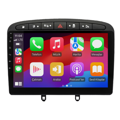 Peugeot 308 Android Multimedya Sistemi (2008-2013) CRV4426XP