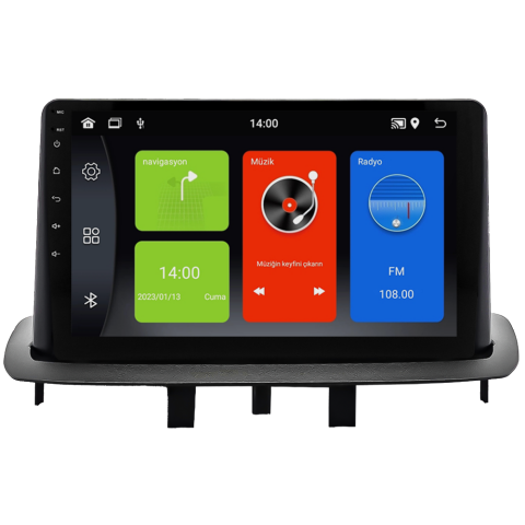Renault Megane 3 Android Multimedya Sistemi (2010-2015)