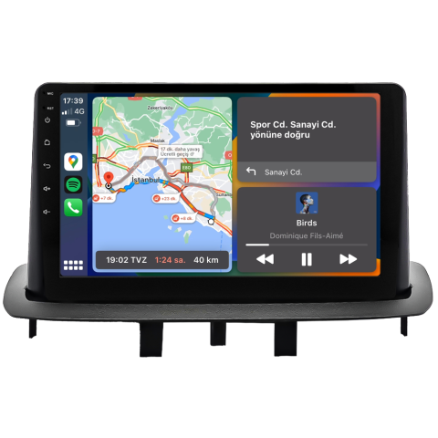 Renault Megane 3 Android Multimedya Sistemi (2010-2015)