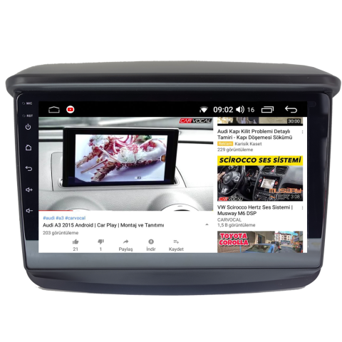 Mitsubishi L200 Android Multimedya Sistemi (2008-2014)