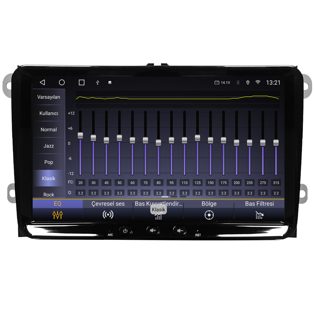 Volkswagen Passat Android Multimedya Sistemi (2005-2014) CRV-4580SDA