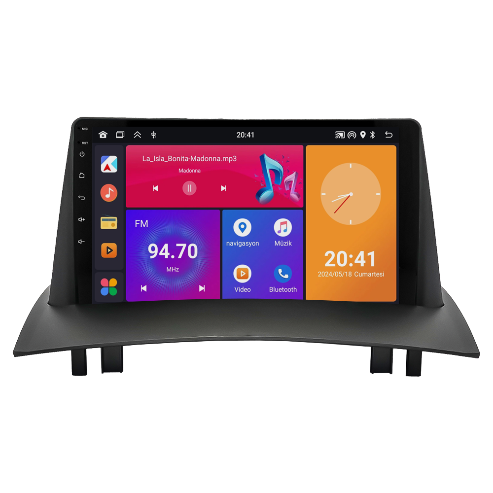 Renault Megane 2 Android Multimedya Sistemi (2004-2010) CRV4444XP