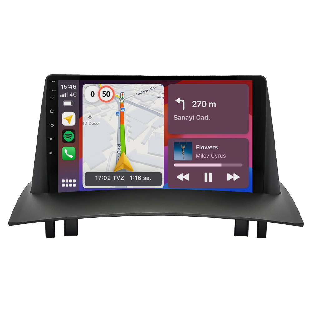Renault Megane 2 Android Multimedya Sistemi (2004-2010) CRV4444XP
