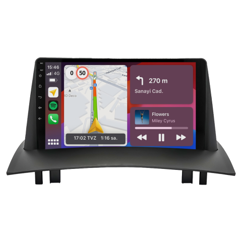 Renault Megane 2 Android Multimedya Sistemi (2004-2010) CRV4444XP