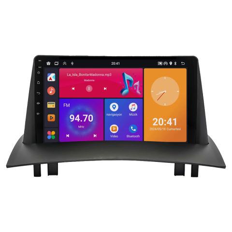 Renault Megane 2 Android Multimedya Sistemi (2004-2010) CRV4444XP