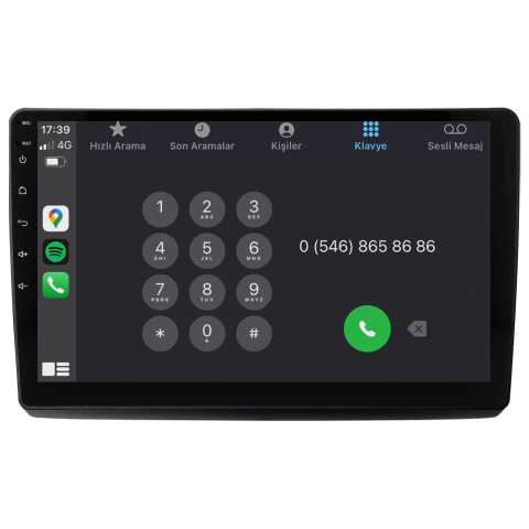 Renault Trafic Android Multimedya Sistemi (2001-2010) CRV4754XP