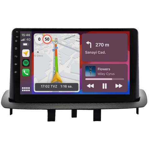 Renault Fluence Android Multimedya Sistemi (2010-2015) CRV4445XP
