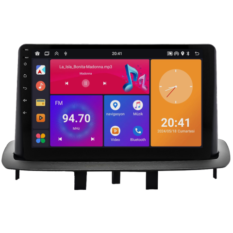 Renault Fluence Android Multimedya Sistemi (2010-2015) CRV4445XP