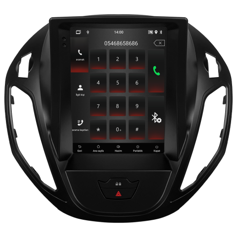 Ford Courier Titanyum Android Multimedya Sistemi (2013-2024) CRV-4837XT