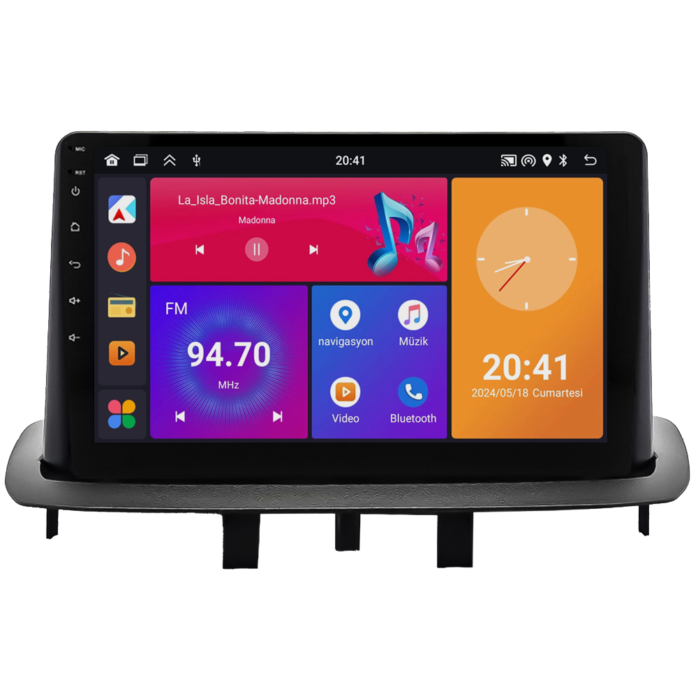 Renault Megane 3 Android Multimedya Sistemi (2010-2015) CRV4445XP