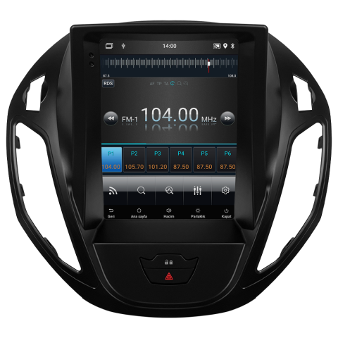Ford Courier Titanyum Android Multimedya Sistemi (2013-2024) CRV-4837XDT