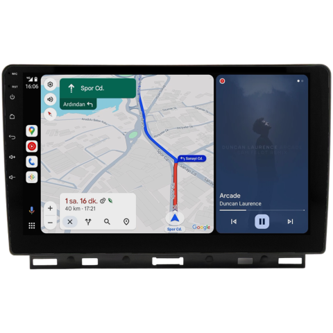 Renault Clio 5 Android Multimedya Sistemi (2020-2023) CRV4450XP