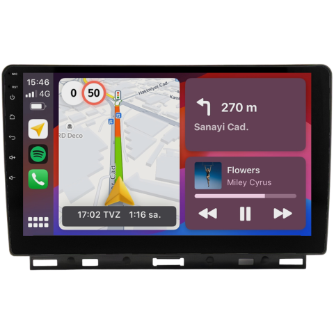 Renault Clio 5 Android Multimedya Sistemi (2020-2023) CRV4450XP