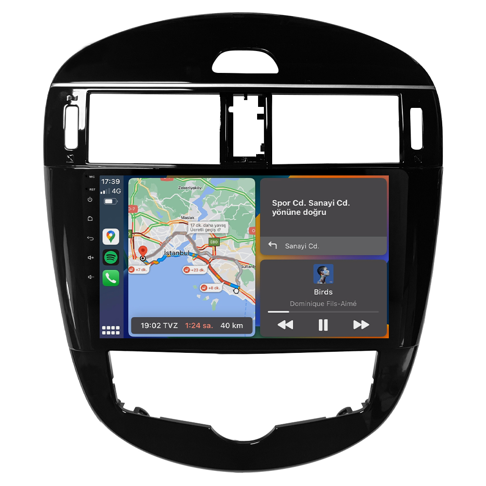 Nissan Pulsar Android Multimedya Sistemi (2015-2018) CRV-4755XD