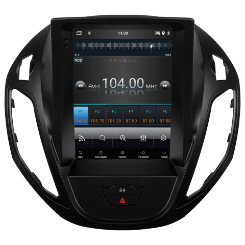 Ford Courier Titanyum Android Multimedya Sistemi (2013-2024) CRV-4837XAT
