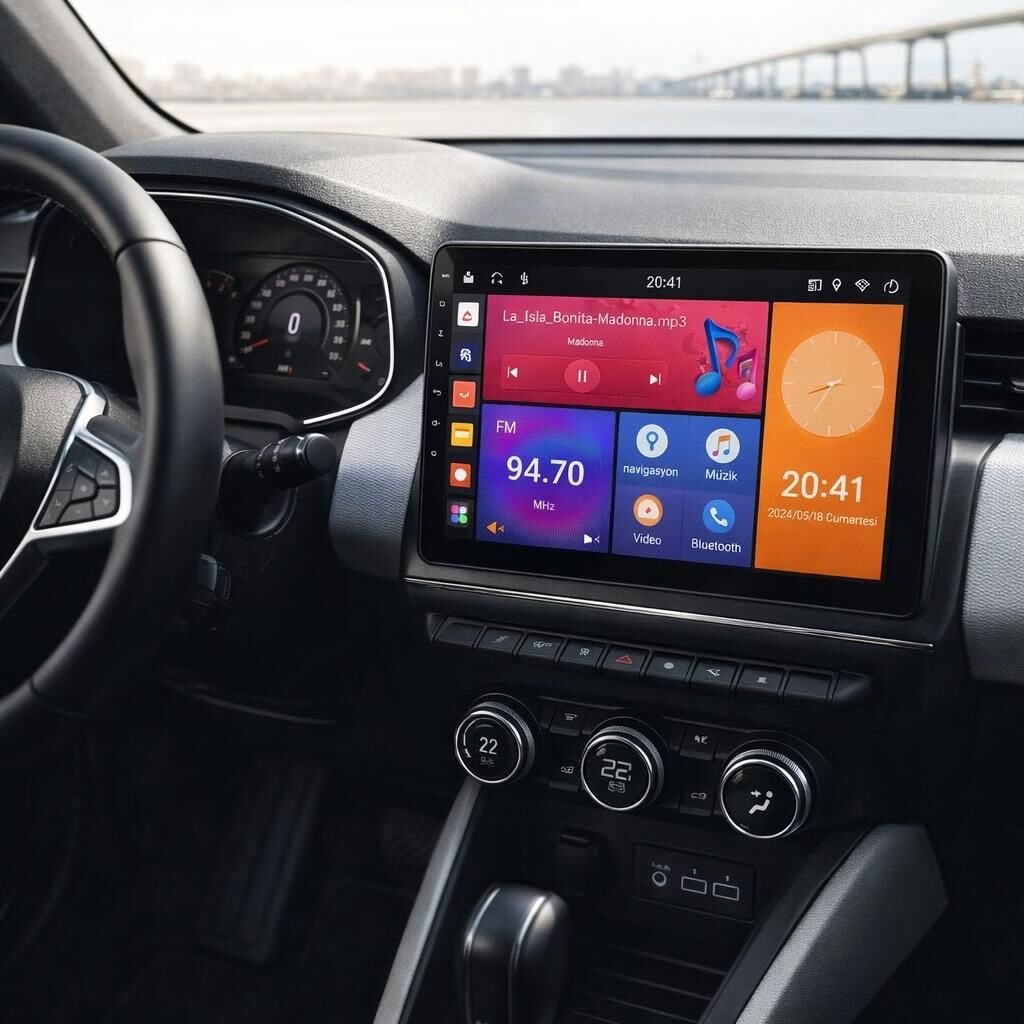 Renault Clio 5 Android Multimedya Sistemi (2020-2023) CRV4450XP