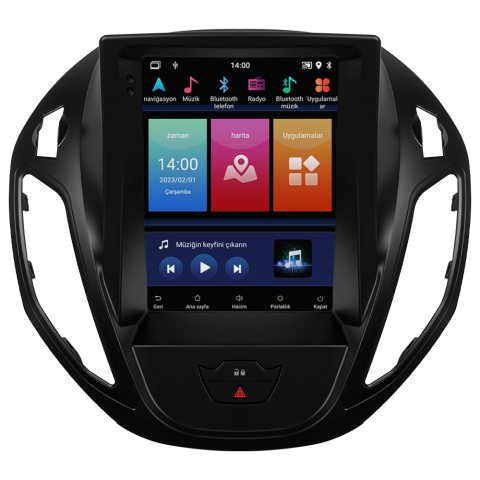 Ford Courier Titanyum Android Multimedya Sistemi (2013-2024) CRV-4837XAT